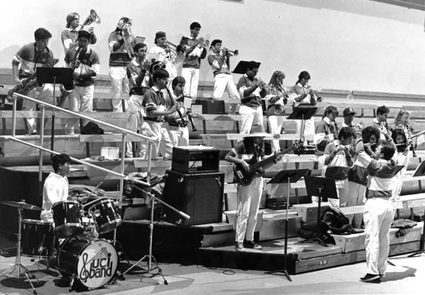 The UCI band during the 1991-1992 season.